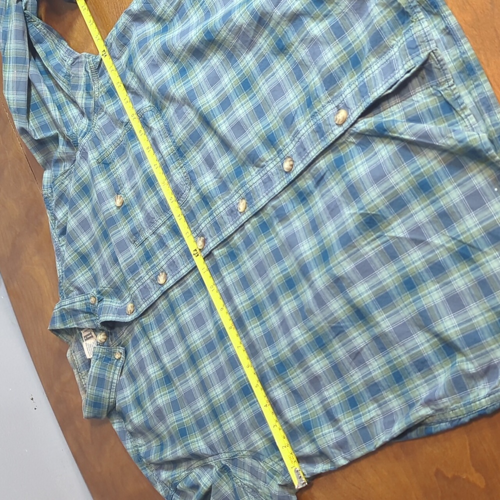 NWOT Set of 2 Duluth Plaid Button Down Shirts Size Large - Picture 14 of 17